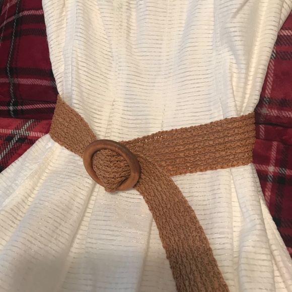 Nine West Summer Dress Sleeveless, Cream, Size 10 - Picture 2 of 7